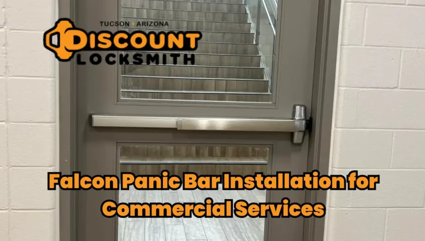 Falcon Panic Bar Installation for Commercial Services