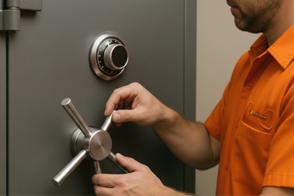 Safe Opening by Discount Locksmith of Tucson locksmith in Tucson, Arizona